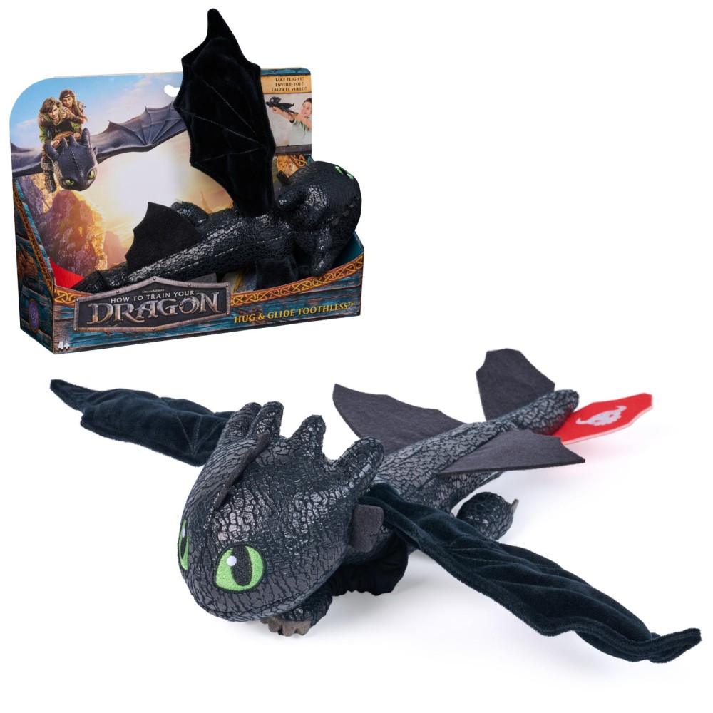 How To Train Your Dragon Feature Toothless  Plush (30 Cm)