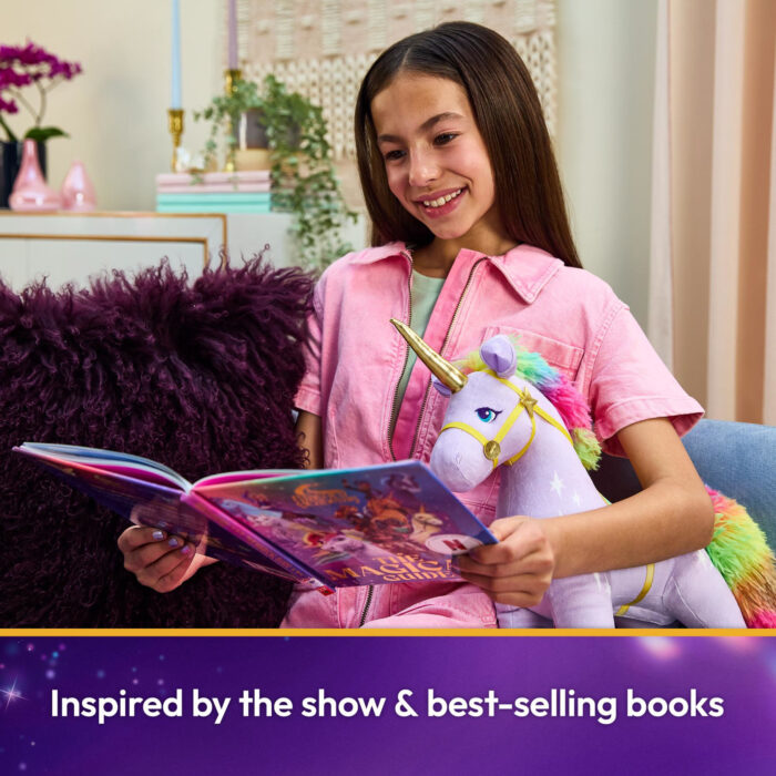 Unicorn Academy Plush (38 Cm) Unicorn Wildstar  (Met Licht & Geluid) - Afbeelding 4