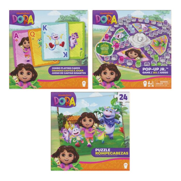 Dora Spellen & Puzzel Pakket Popup Spel