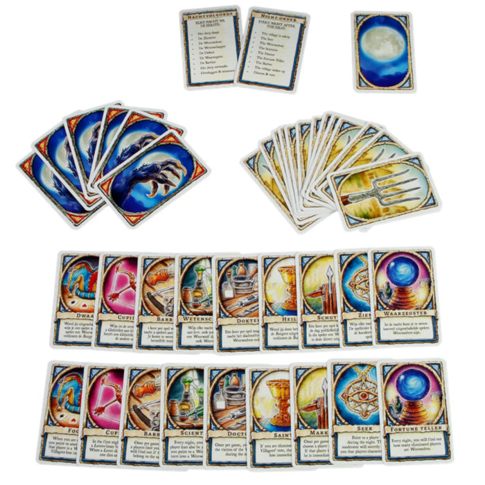 Spel De Weerwolven Basisspel Kaartspel Partyspel - Afbeelding 3