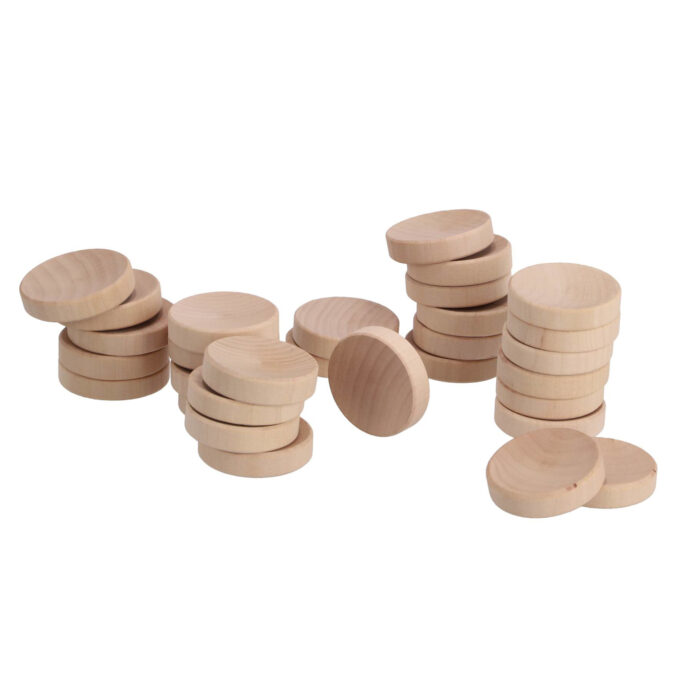 Sjoelschijven Holgedraaid 30 Stuks - Afbeelding 3