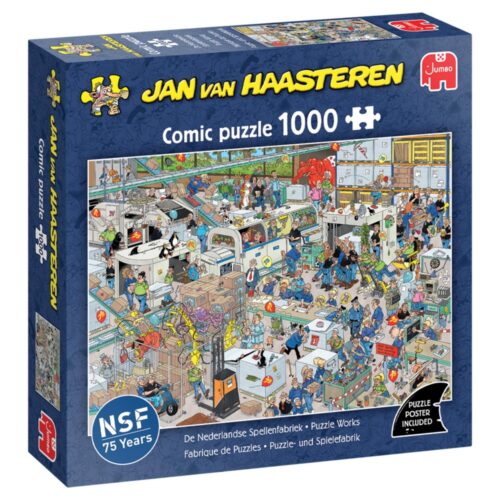 Puzzel Jan Van Haasteren Spellenfabriek (1000)