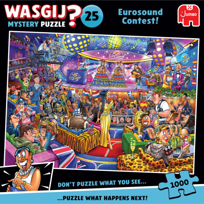 Wasgij Mystery 25 - Eurosound Contest! 1000 stukjes - Afbeelding 2