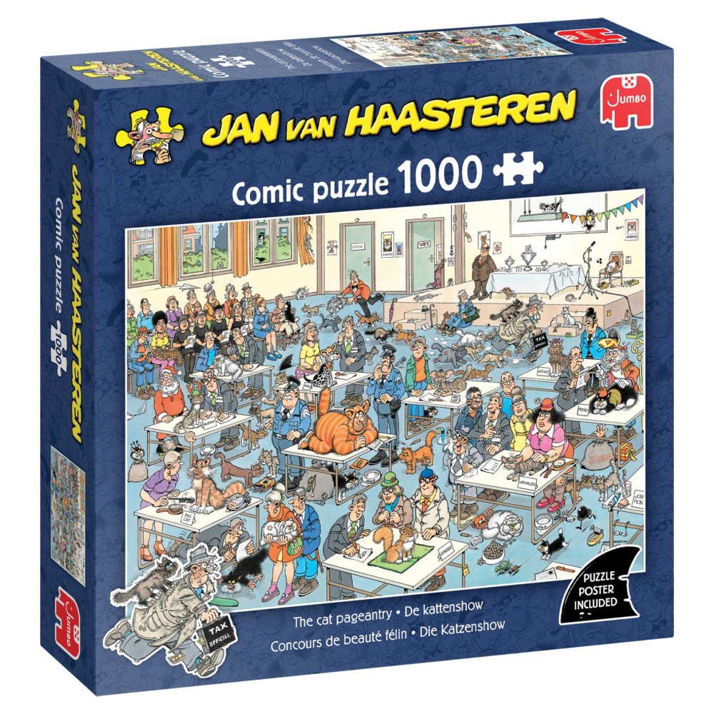 Jan van Haasteren De Kattenshow 1000 stukjes