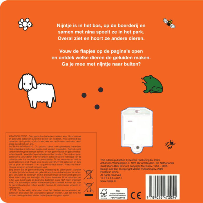 Boek Nijntje Naar Buiten - Afbeelding 2