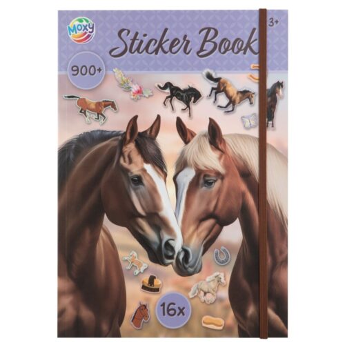 Stickerboek A4 Horse collection 16 pagina's en 900 + stickers