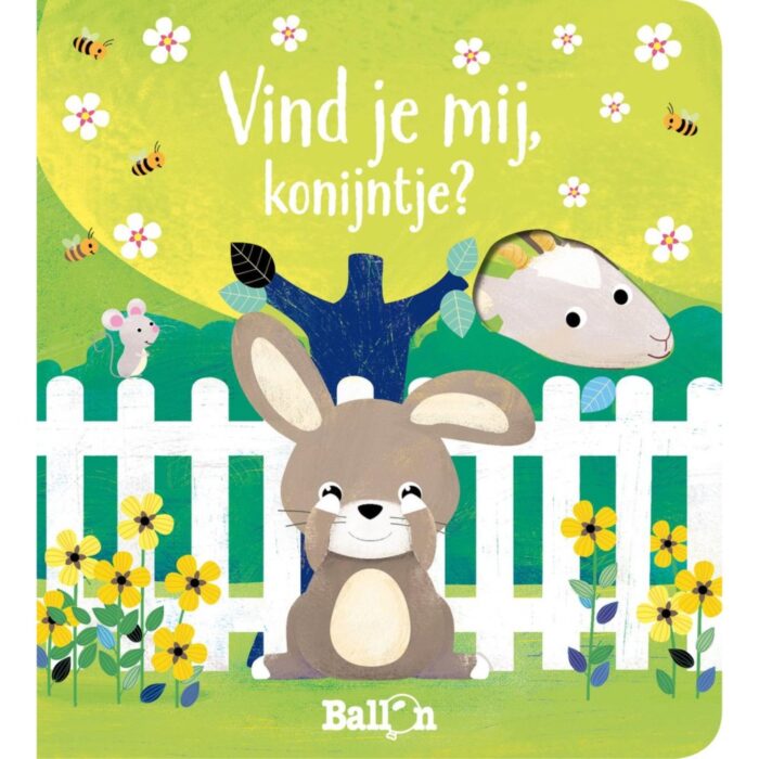 Boek Vind Je Mij Konijntje Met Kijkgaatjes