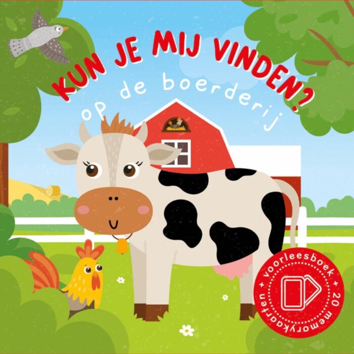 Boek Kun Je Mij Vinden Op De Boerderij  + Memoryspel