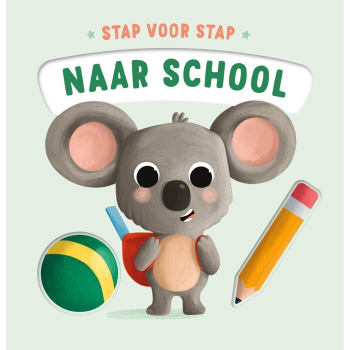 Boek Kartonboek Naar School