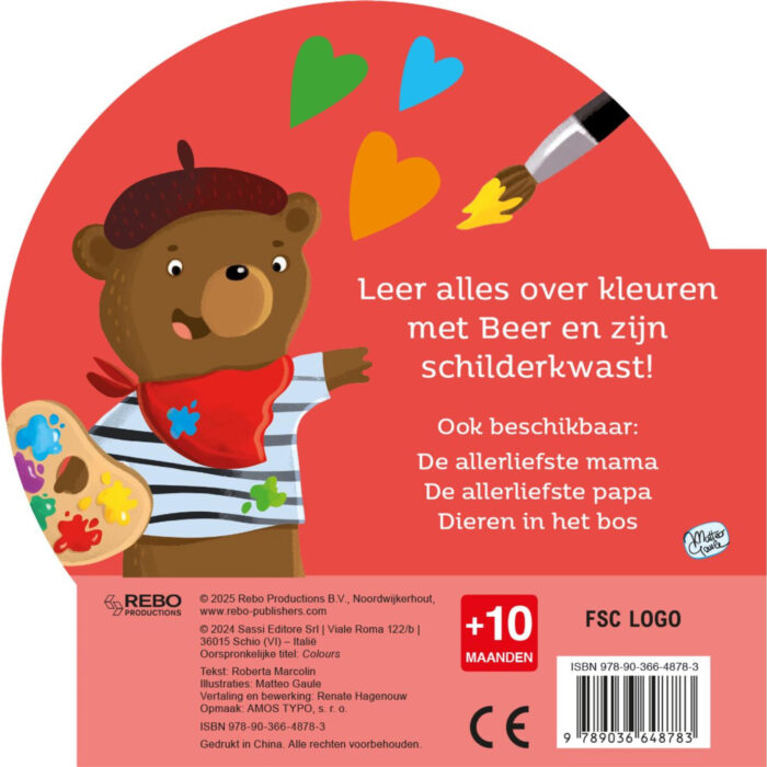 Boek Kartonboek Kleuren - Afbeelding 2