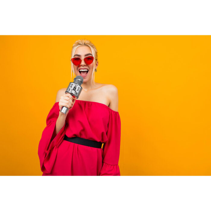 Idance bluetooth microfoon zilver - Afbeelding 5