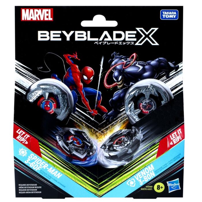 Beyblade X Marvel Spider Venom