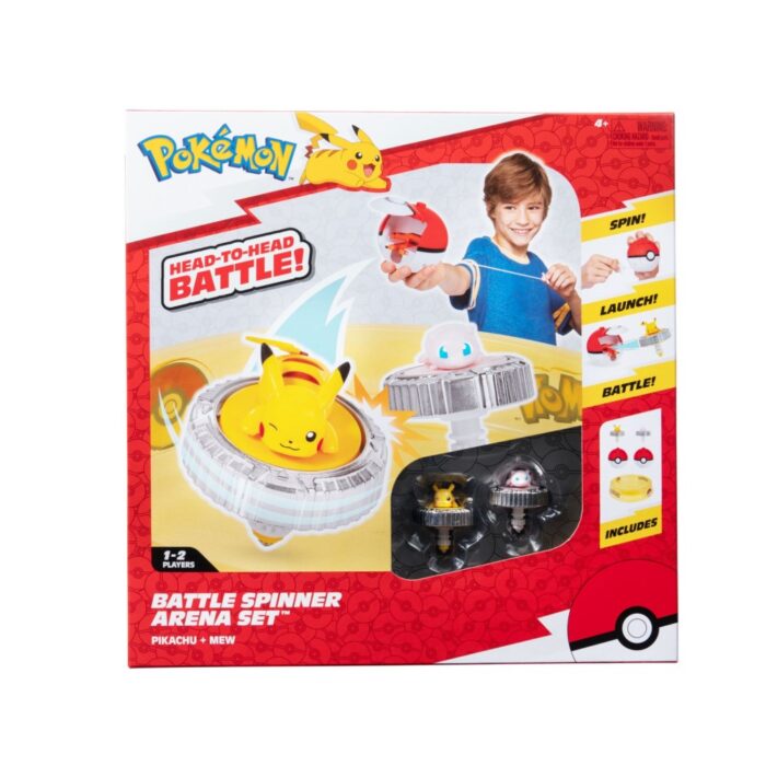 Pokémon Battle Spinner Two Pack With Stadium
