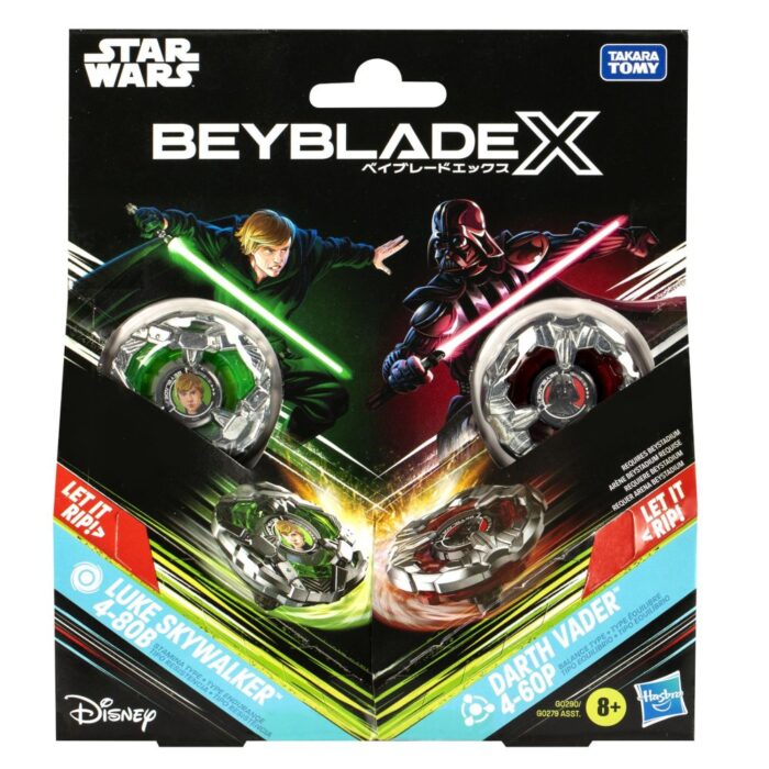 beyblade X Star Wars Luke Darth Vader