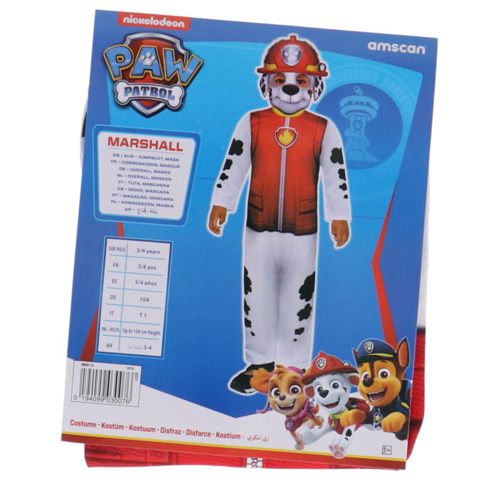 Kostuum Paw Patrol Marshall 3-4 jaar - Afbeelding 5