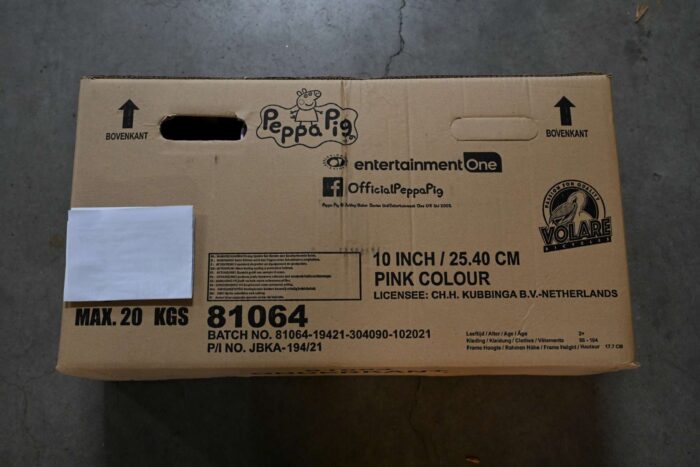 Peppa Pig Kinderfiets - Meisjes - 10 inch - Roze/Blauw - Doortrapper - Afbeelding 15