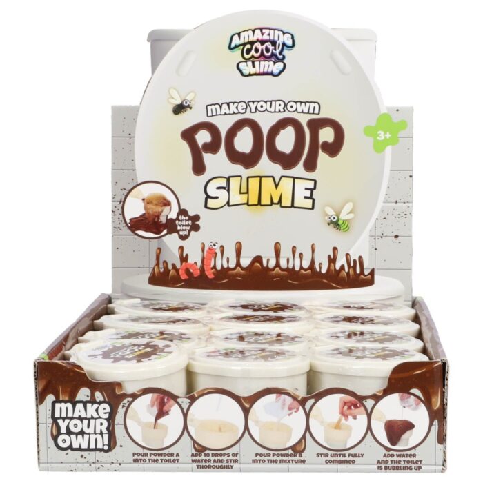 Amazing Cool toilet met slime en scheetgeluid