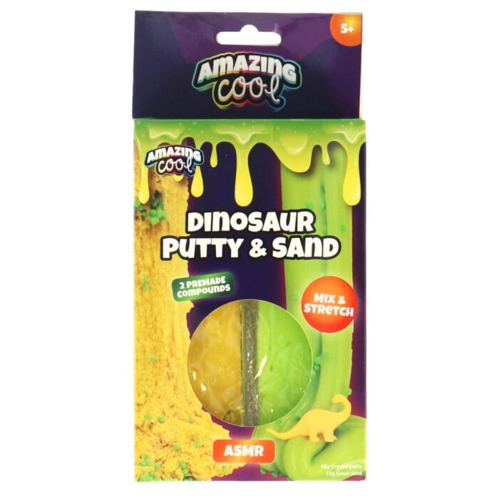 Amazing Cool putty / stretchy sand dino