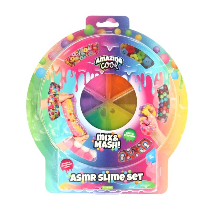 Amazing Cool wheel unicorn slime mixset