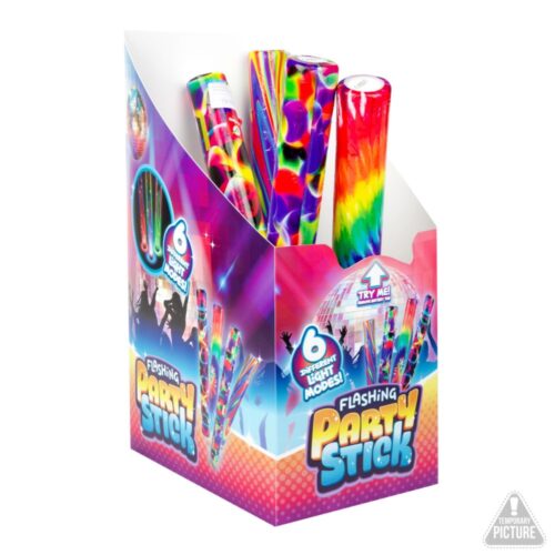 Party lichtstaaf kleuren 4 assorti