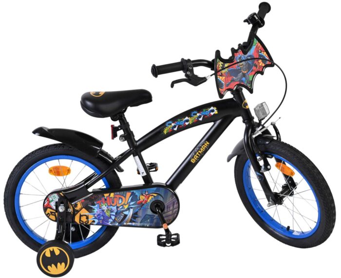 Batman Kinderfiets - Jongens - 16 inch - Zwart - Afbeelding 10