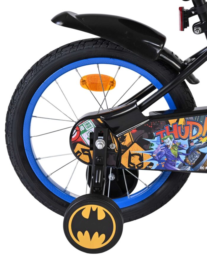 Batman Kinderfiets - Jongens - 16 inch - Zwart - Afbeelding 2