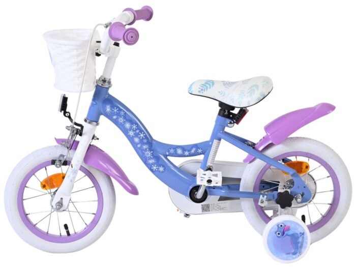 Disney Frozen 2 Kinderfiets - Meisjes - 12 inch - Blauw/Paars - Afbeelding 7