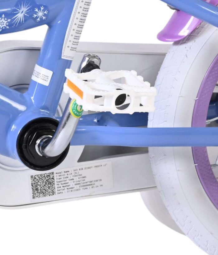 Disney Frozen 2 Kinderfiets - Meisjes - 12 inch - Blauw/Paars - Afbeelding 9