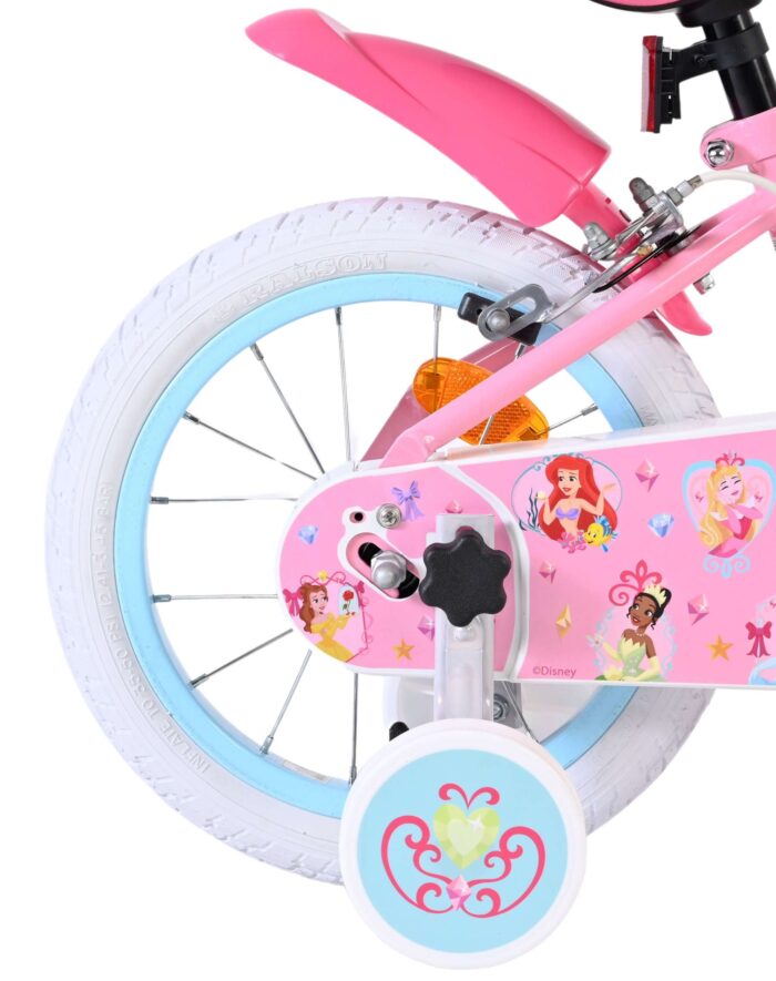 Disney Princess Kinderfiets - Meisjes - 14 inch - Roze - Twee handremmen - Afbeelding 2