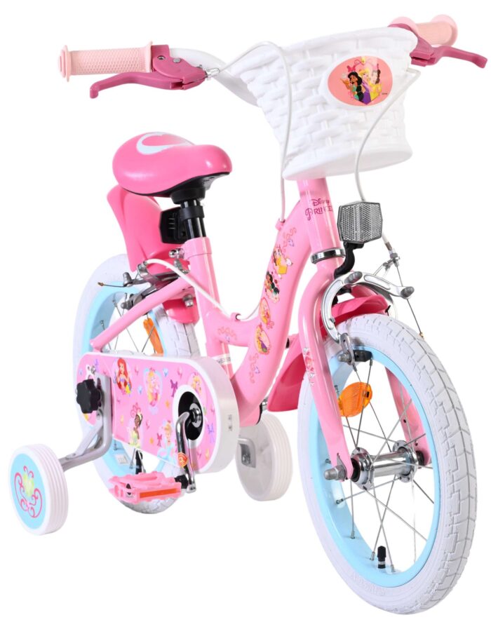 Disney Princess Kinderfiets - Meisjes - 14 inch - Roze - Twee handremmen - Afbeelding 5