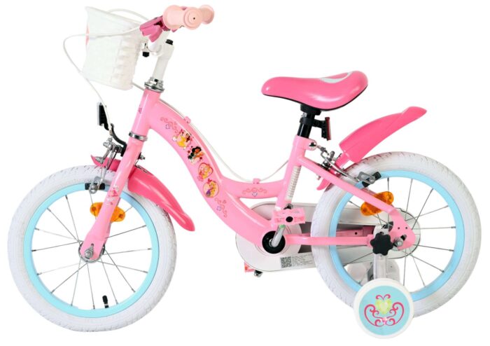 Disney Princess Kinderfiets - Meisjes - 14 inch - Roze - Twee handremmen - Afbeelding 7