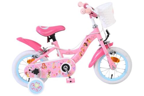 Disney Princess Kinderfiets - Meisjes - 12 inch - Roze - Twee Handremmen