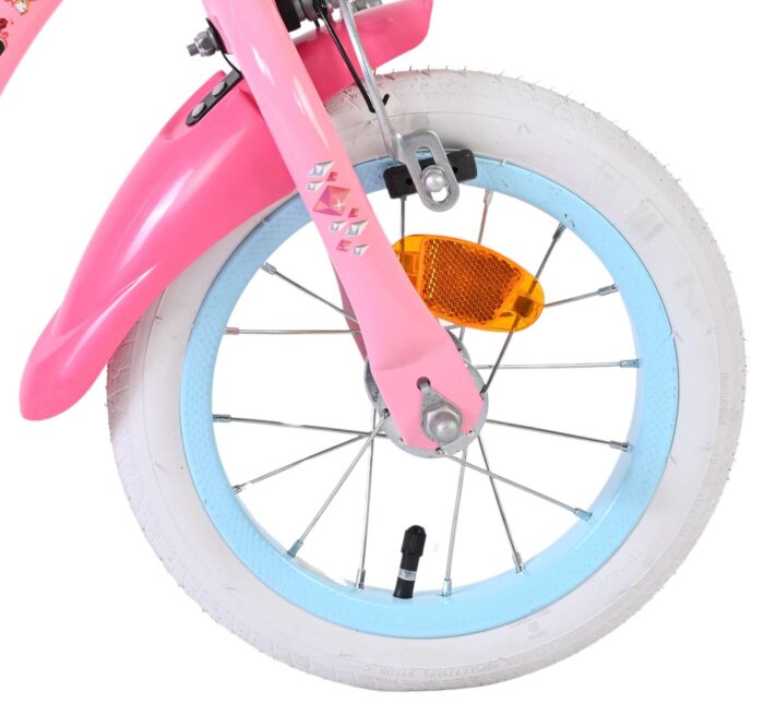 Disney Princess Kinderfiets - Meisjes - 12 inch - Roze - Twee Handremmen - Afbeelding 3