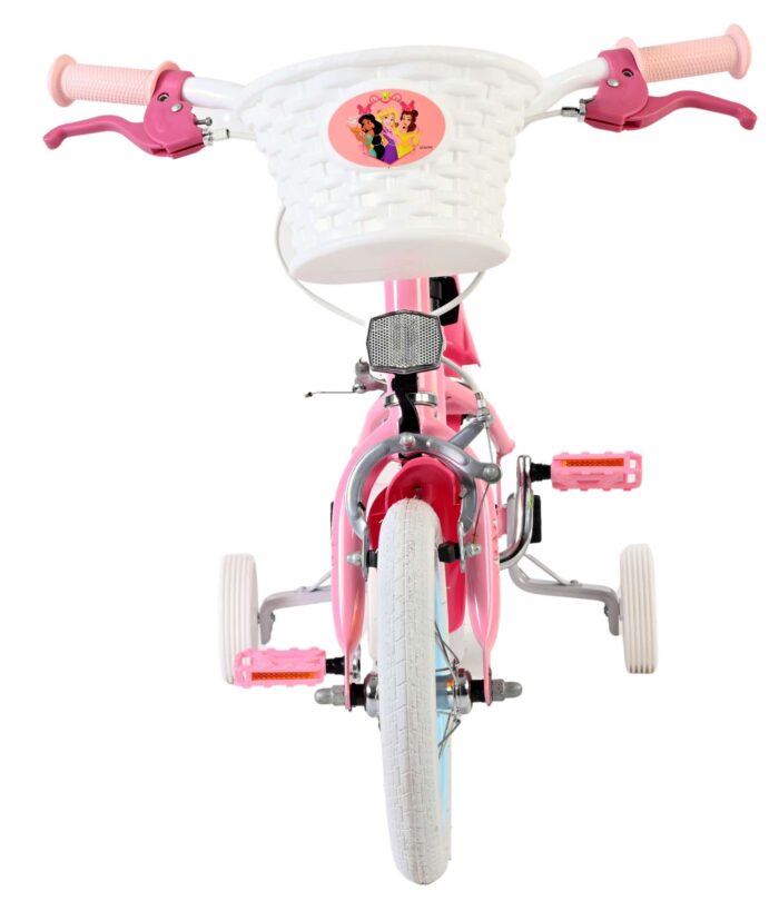 Disney Princess Kinderfiets - Meisjes - 12 inch - Roze - Twee Handremmen - Afbeelding 6