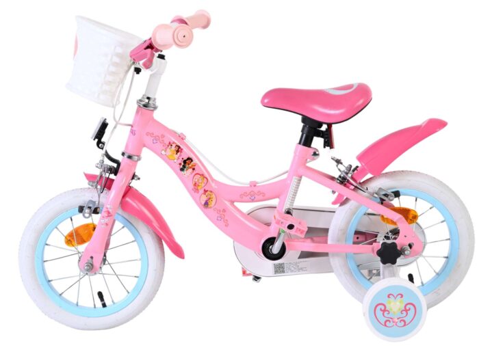 Disney Princess Kinderfiets - Meisjes - 12 inch - Roze - Twee Handremmen - Afbeelding 7