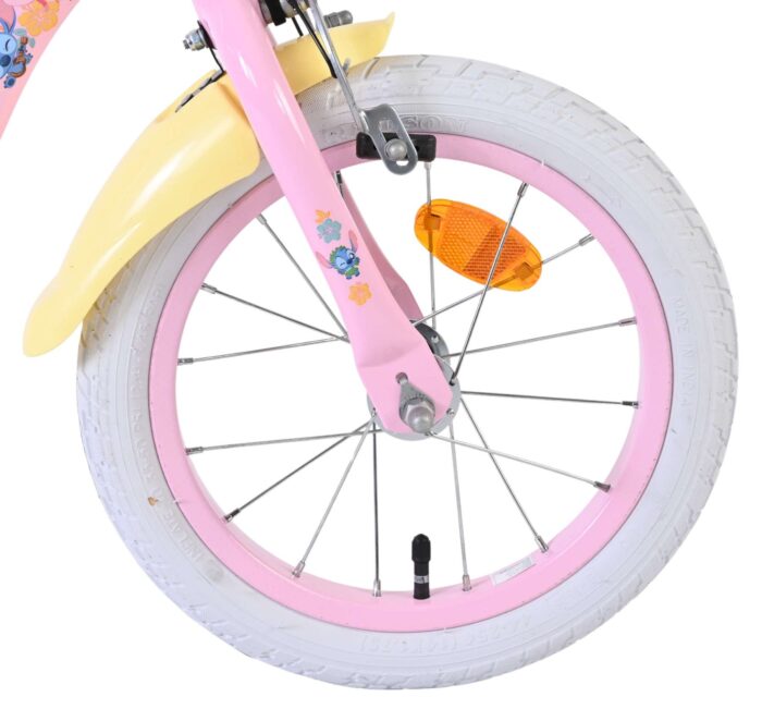 Disney Stitch Kinderfiets - Meisjes - 14 inch - Roze - Afbeelding 3