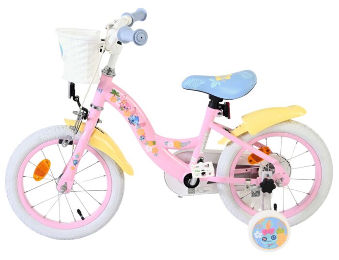 Disney Stitch Kinderfiets - Meisjes - 14 inch - Roze - Afbeelding 7