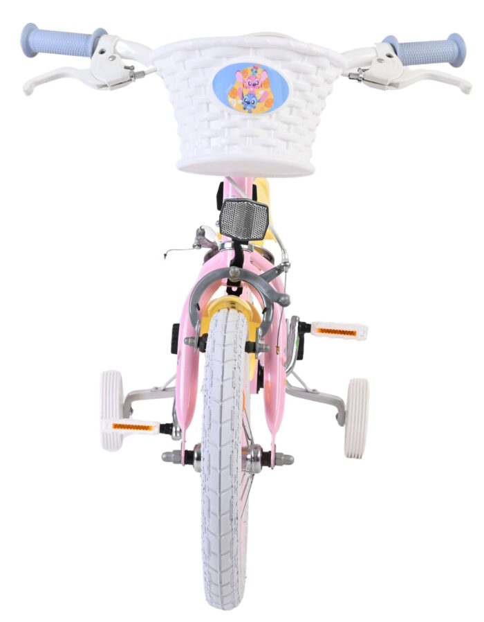 Disney Stitch Kinderfiets - Meisjes - 14 inch - Roze - Twee handremmen - Afbeelding 6
