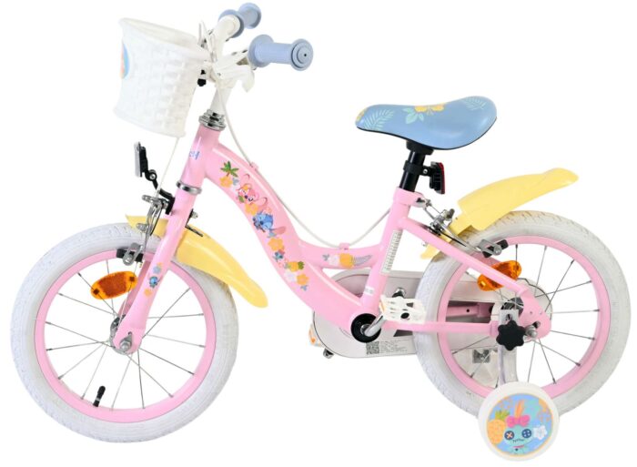 Disney Stitch Kinderfiets - Meisjes - 14 inch - Roze - Twee handremmen - Afbeelding 7