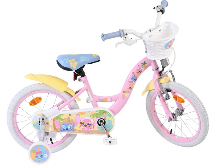 Disney Stitch Kinderfiets - Meisjes - 16 inch - Roze - Afbeelding 10