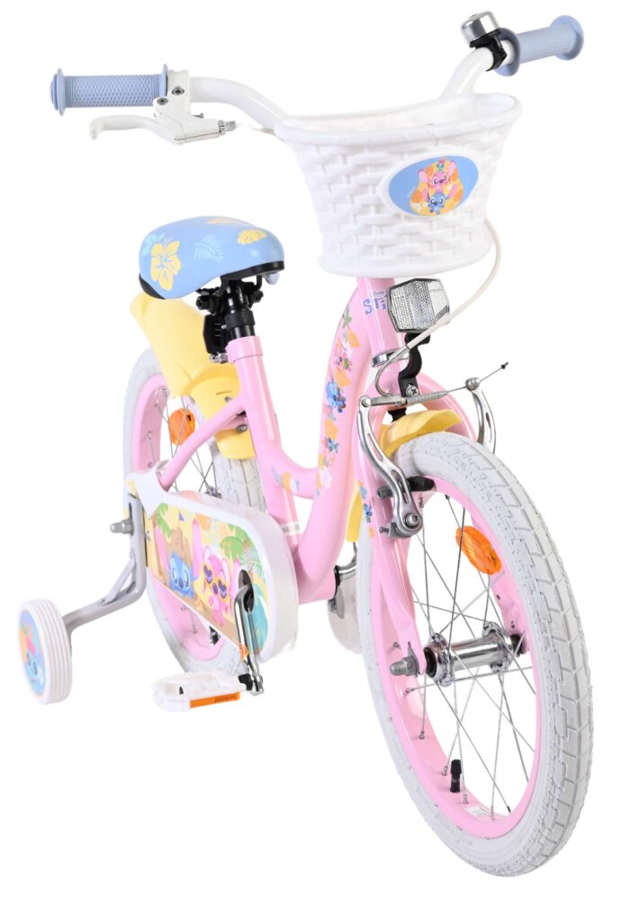 Disney Stitch Kinderfiets - Meisjes - 16 inch - Roze - Afbeelding 5