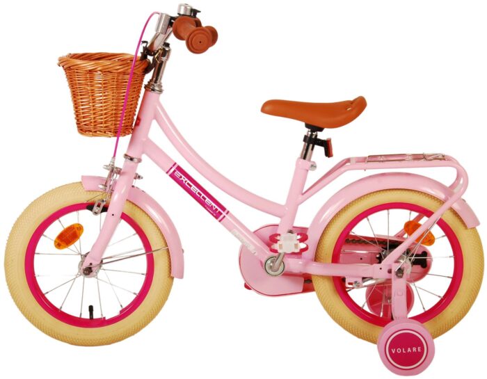 Volare Excellent Kinderfiets - Meisjes - 14 inch - Roze - Afbeelding 13