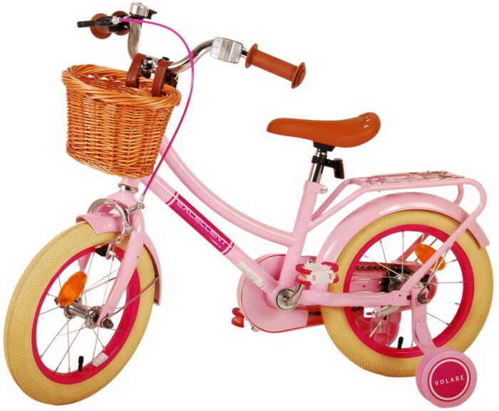 Volare Excellent Kinderfiets - Meisjes - 14 inch - Roze - Afbeelding 14