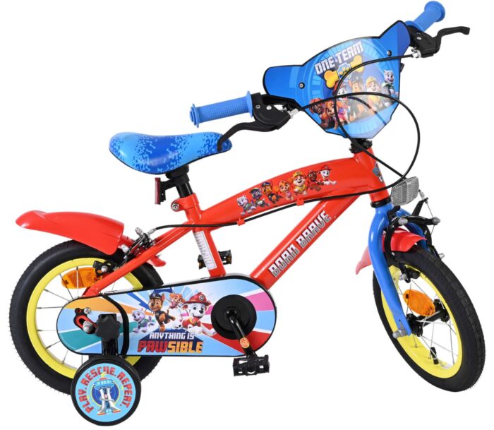 Paw Patrol Kinderfiets - Jongens - 12 inch - Twee handremmen - Afbeelding 2