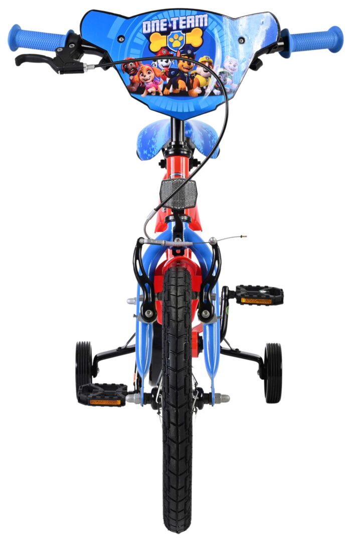 Paw Patrol Kinderfiets - Jongens - 16 inch - Rood Blauw - Afbeelding 6
