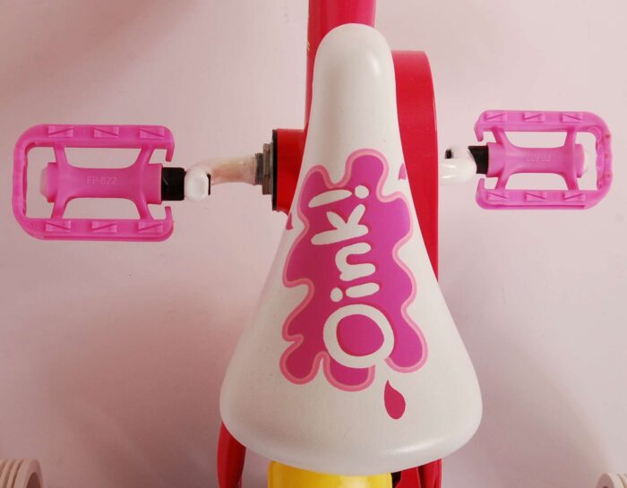 Peppa Pig Kinderfiets - Meisjes - 10 inch - Roze/Blauw - Doortrapper - Afbeelding 7