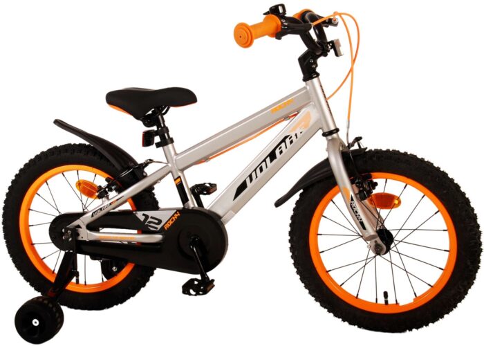 Volare Rocky Kinderfiets - Jongens - 16 inch - Grijs - Afbeelding 2