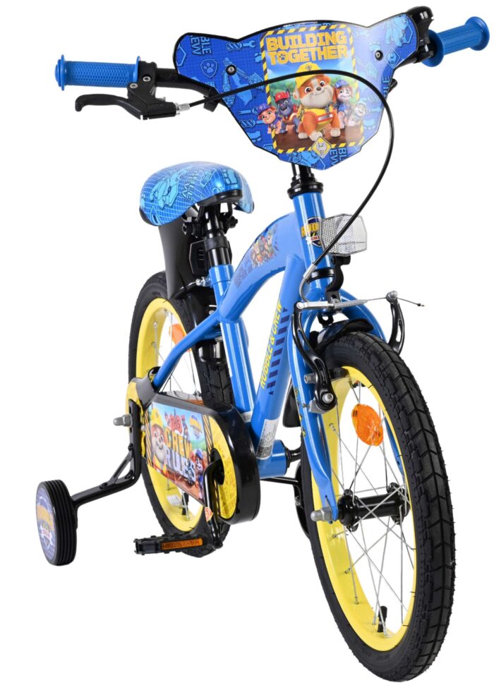 Rubble & Crew Kinderfiets - Jongens - 16 inch - Blauw - Afbeelding 6
