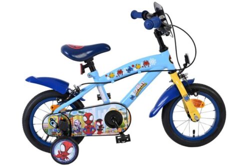 Spidey Kinderfiets - Jongens - 12 inch - Blauw - Twee handremmen