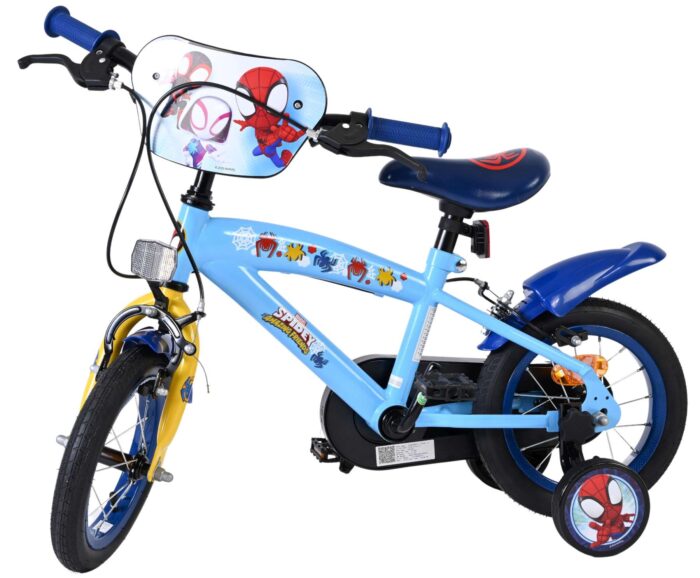 Spidey Kinderfiets - Jongens - 12 inch - Blauw - Twee handremmen - Afbeelding 8